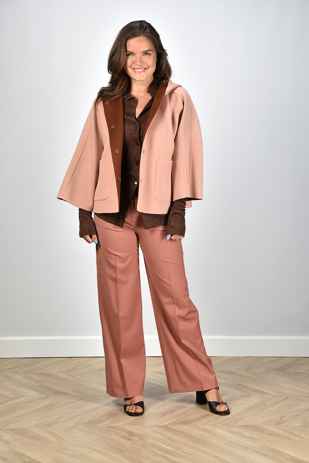 Max Mara jas Magno 022 roze Max Mara jas Magno 022 roze