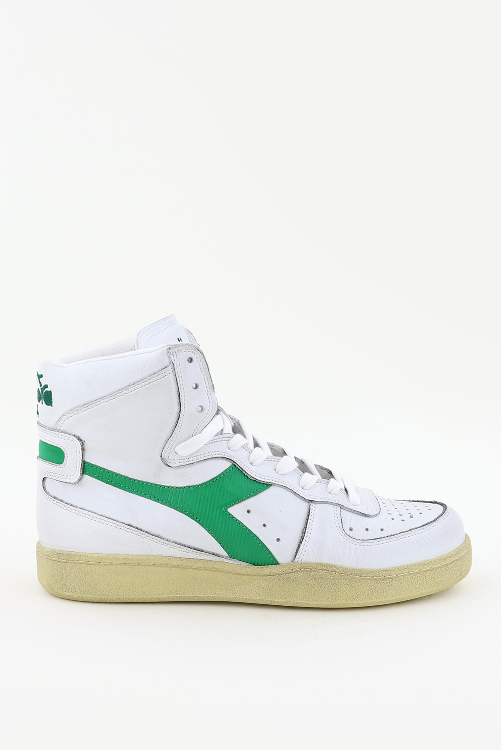 Diadora Heritage sneakers Mi Basket Used 201.158569 groen Diadora Heritage sneakers Mi Basket Used 201.158569 groen