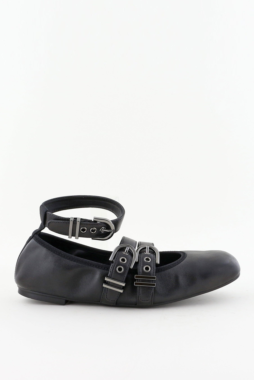 Stuart Weitzman ballerina's Maverick SE996 zwart Stuart Weitzman ballerina's Maverick SE996 zwart