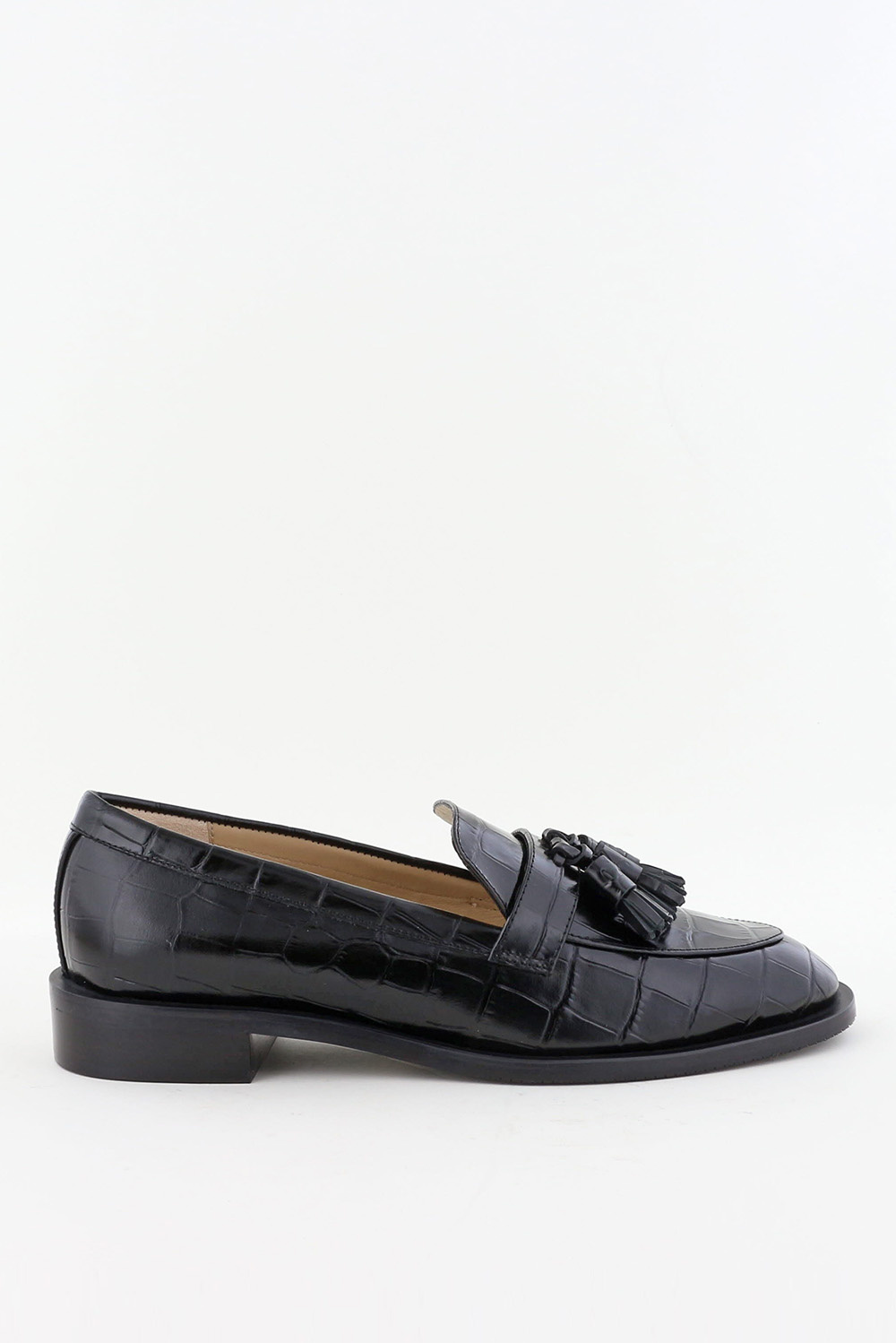 Stuart Weitzman loafers Sutton S5810 zwart Stuart Weitzman loafers Sutton S5810 zwart