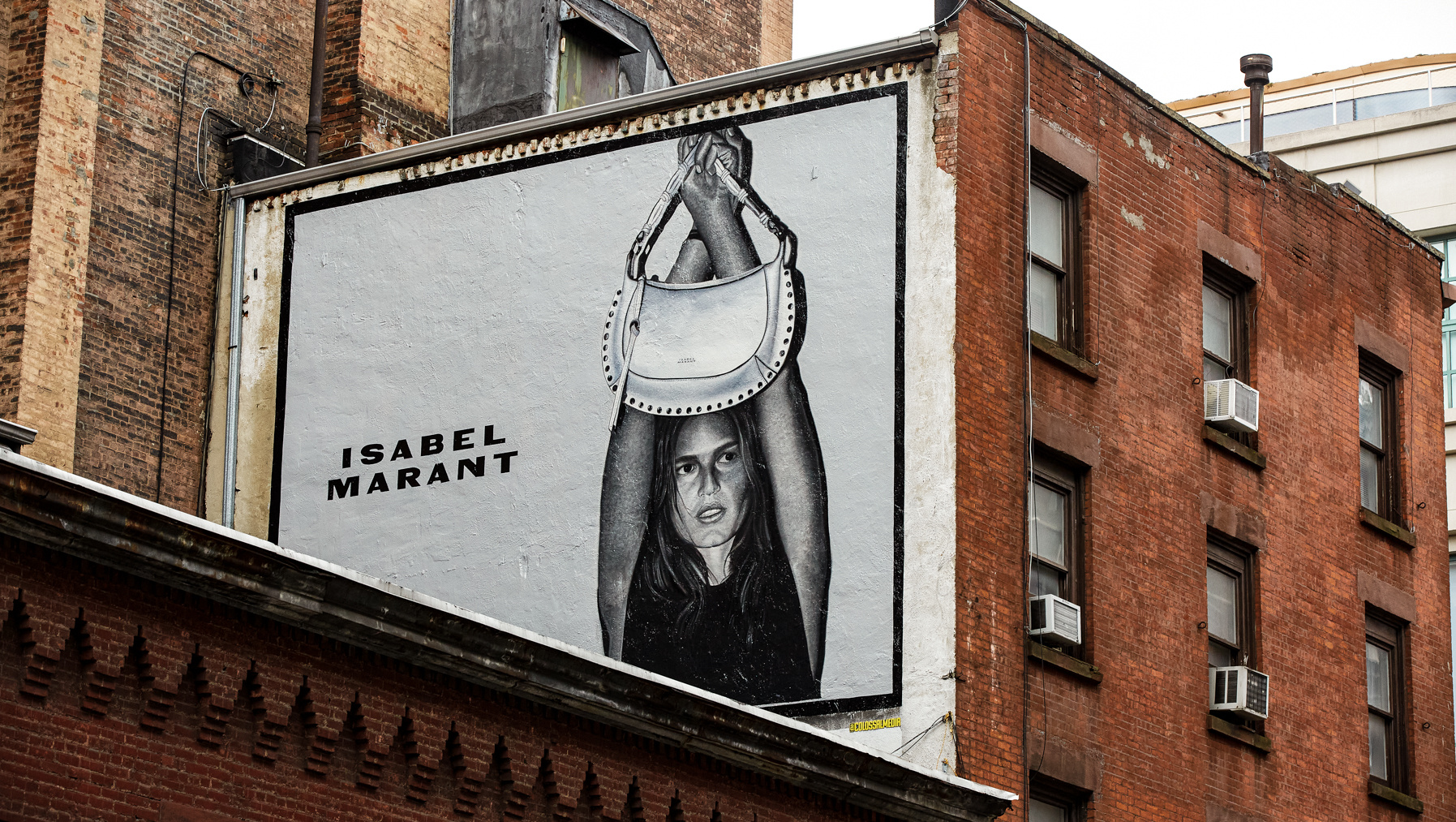 Isabel Marant international outdoor advertising campaign spring-summer 2023