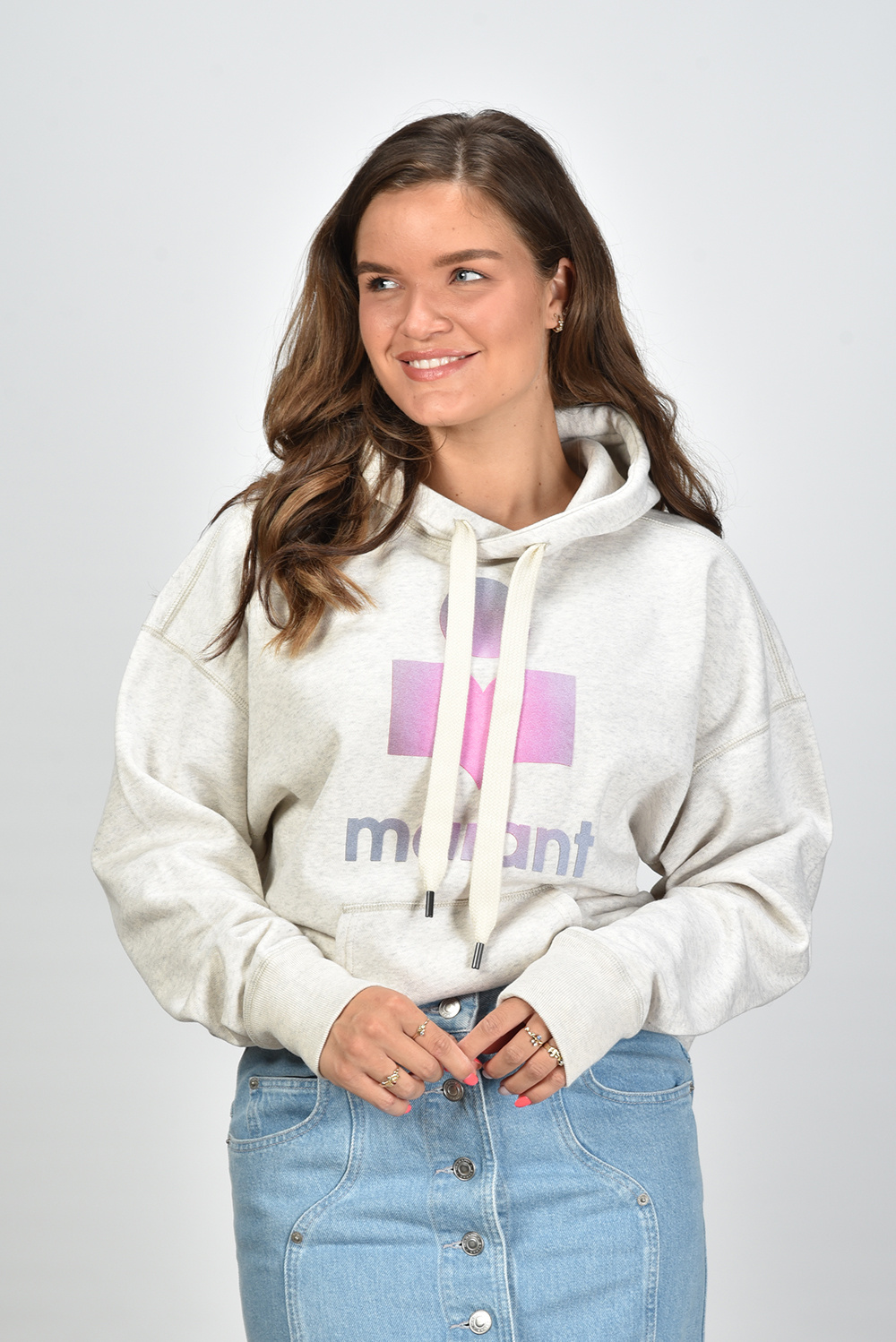 Marant Etoile trui Mansel SW0001FA-A3M56E creme Marant Etoile trui Mansel SW0001FA-A3M56E creme