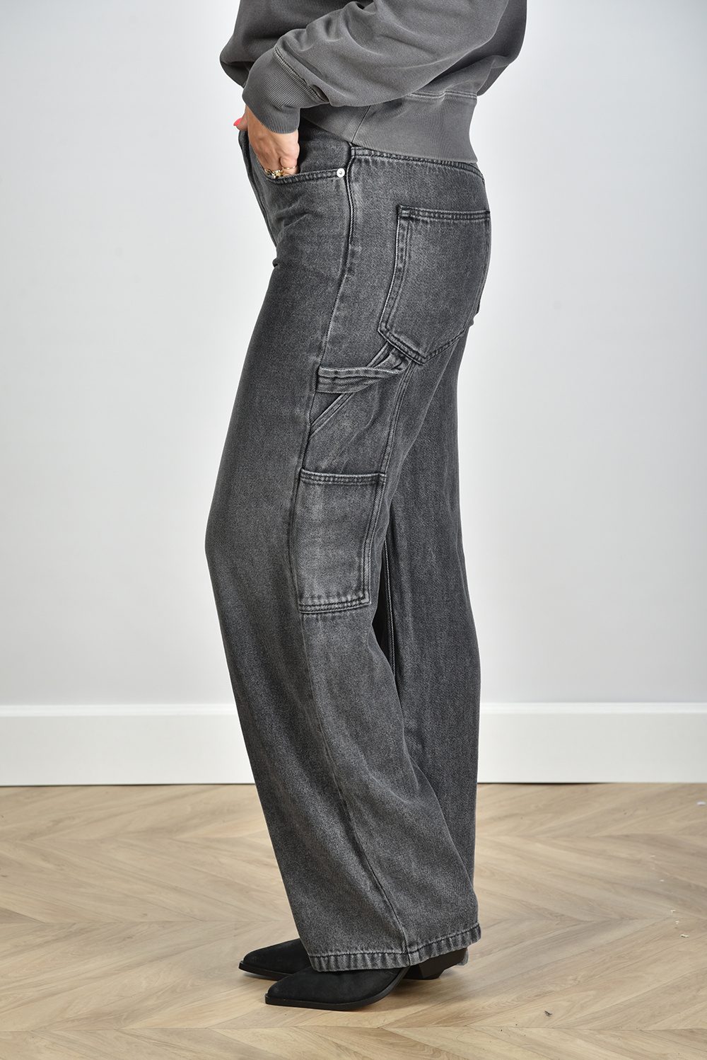 Marant Etoile jeans Bymara PA0195FA A1H37E grey Marjon Snieders