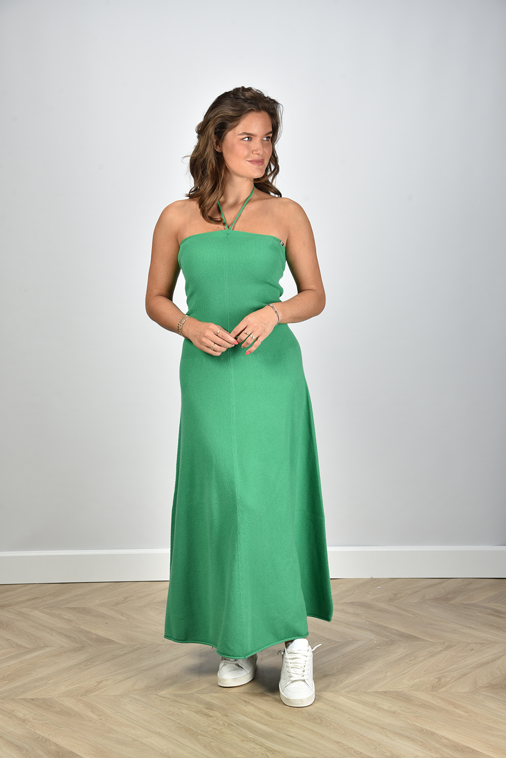 Extreme Cashmere jurk Diana 248 groen Extreme Cashmere jurk Diana 248 groen