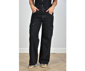 Agolde Agolde jeans Minka Cargo A9117 1557 black