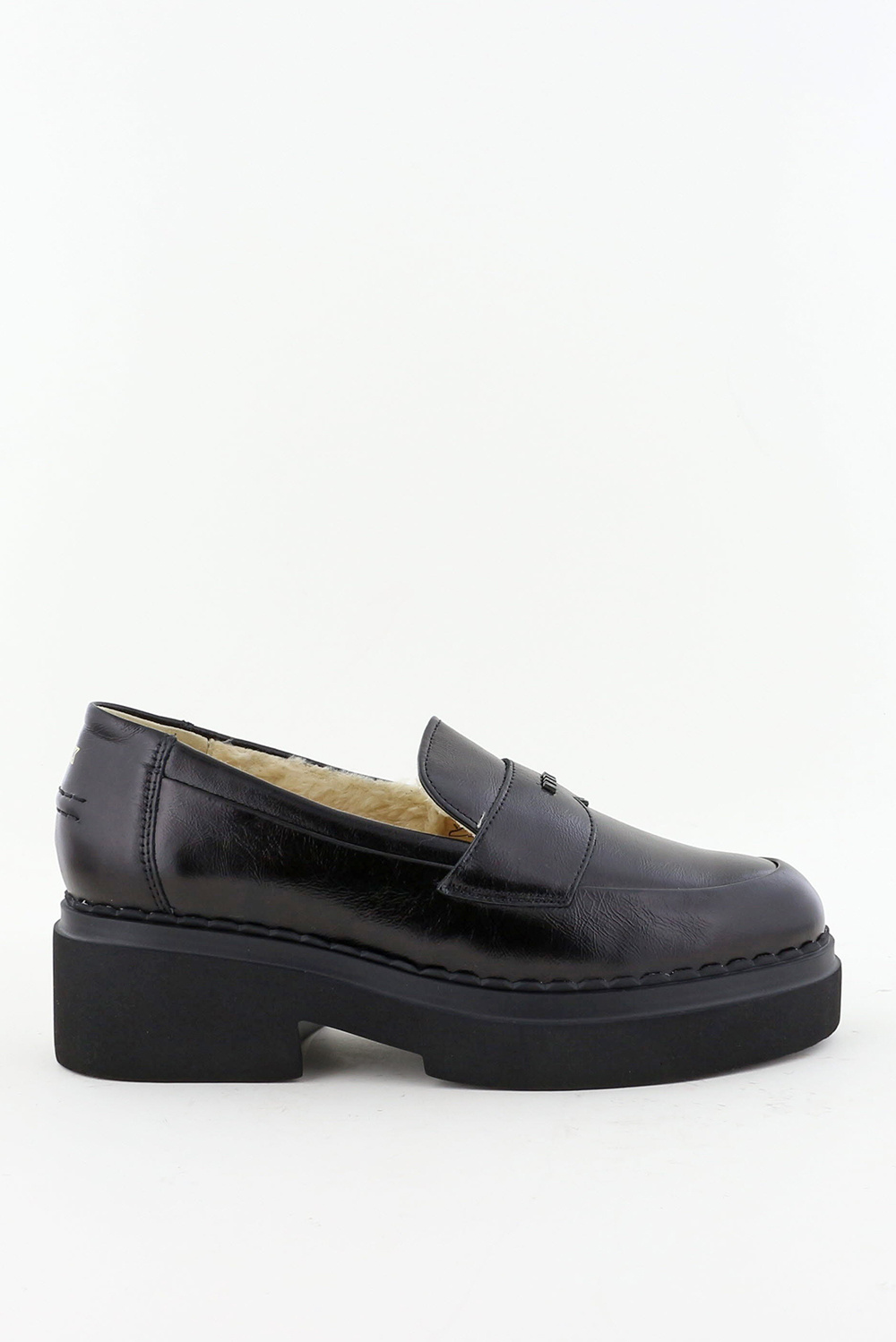 Nubikk loafers Frankie Fur 21072100 zwart Nubikk loafers Frankie Fur 21072100 zwart