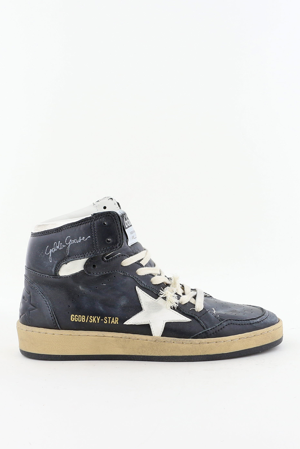 Golden Goose sneakers Skystar GWF00230.F002944.80203 zwart Golden Goose sneakers Skystar GWF00230.F002944.80203 zwart