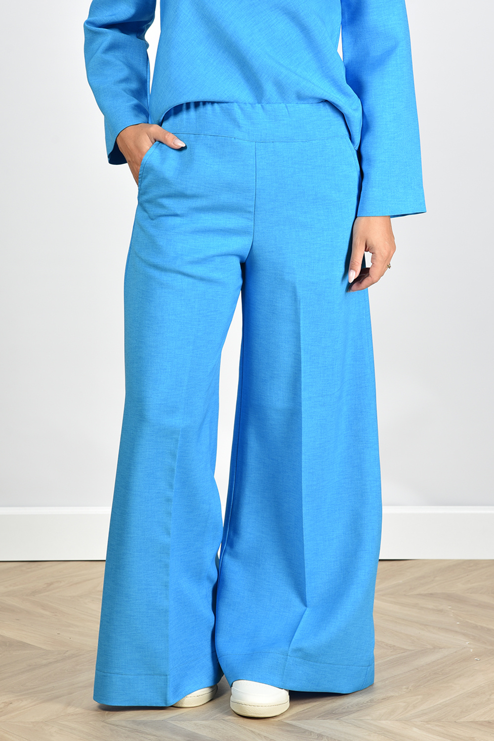 Sea Me Happy broek Super Woody Lush lagoon blauw Sea Me Happy broek Super Woody Lush lagoon blauw