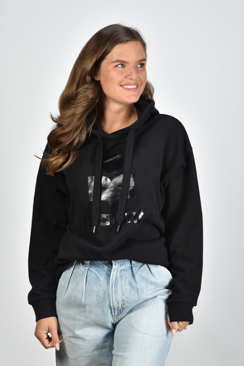 Marant Etoile trui Marly SW0059FA-A3M12E zwart Marant Etoile trui Marly SW0059FA-A3M12E zwart