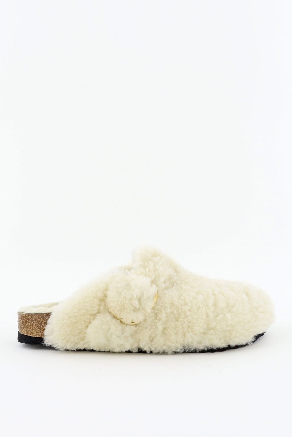 Birkenstock slippers Boston Big Buckle 1025664 cr?me Birkenstock slippers Boston Big Buckle 1025664 cr?me