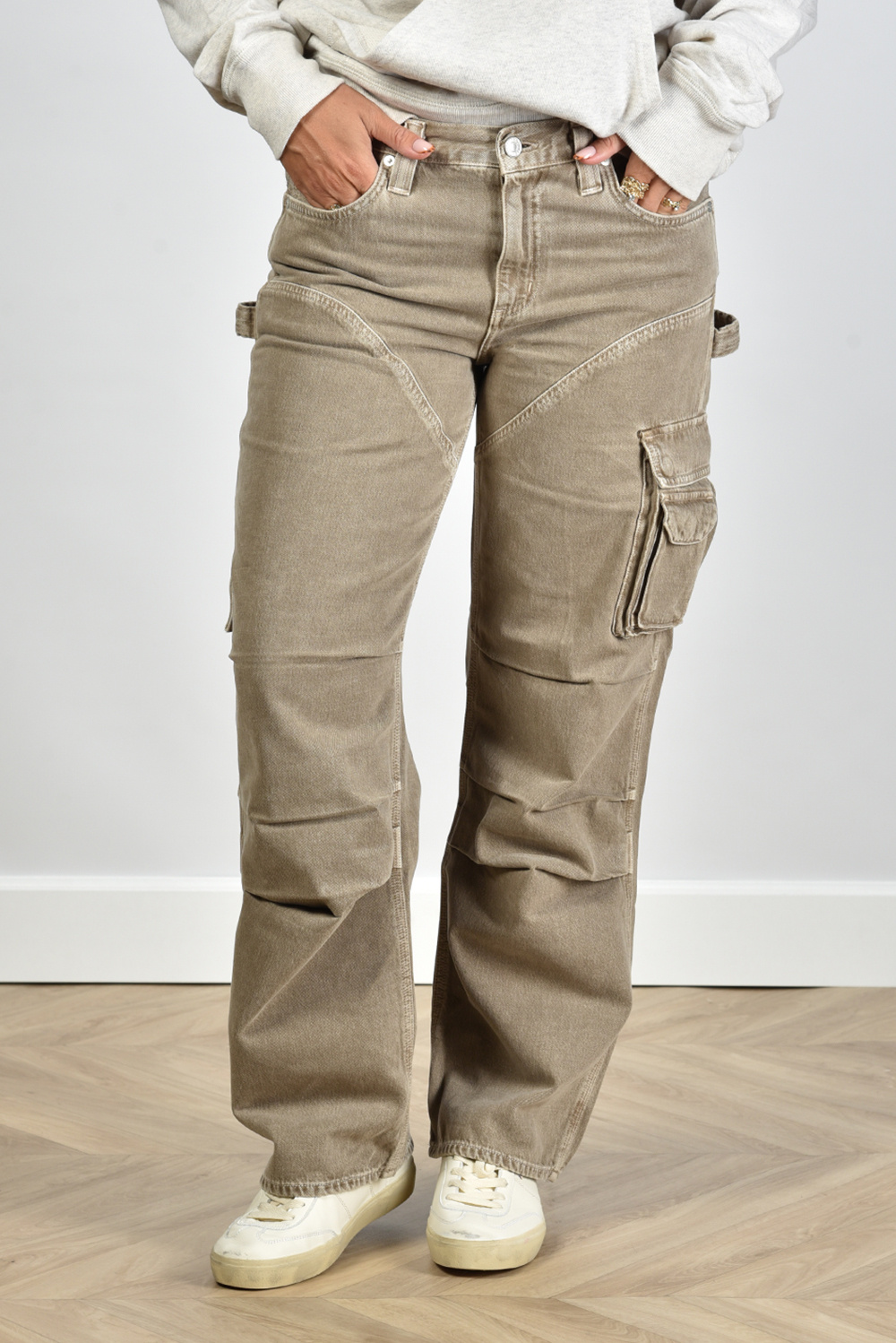 Agolde Agolde jeans Nera A9165 3020 taupe