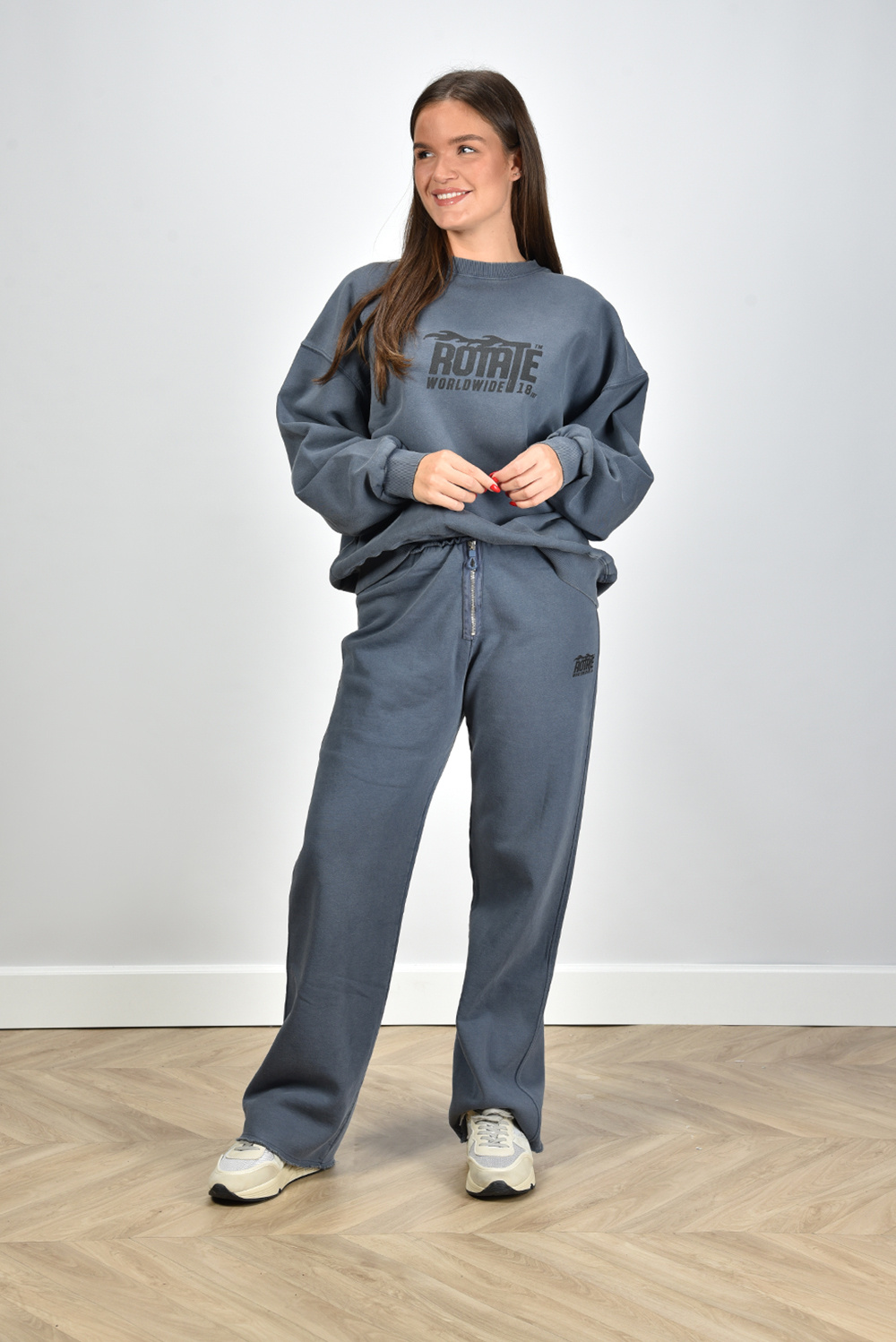 Rotate broek Enzyme Sweat Pants 1120902615 blauw