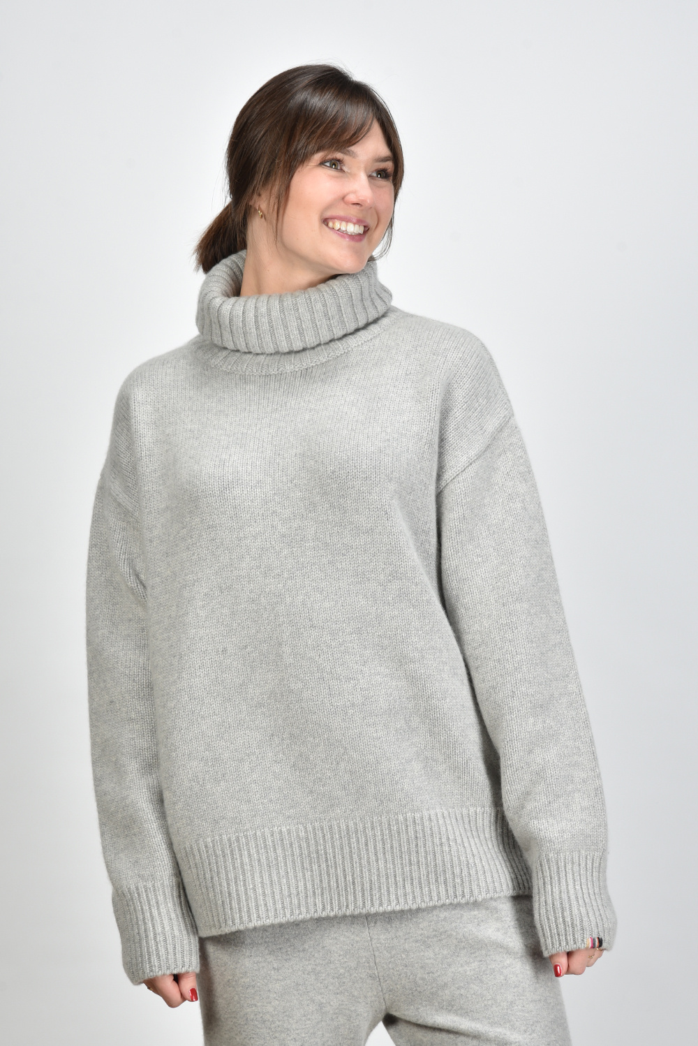 Extreme Cashmere trui Oversize Xtra 20 grey