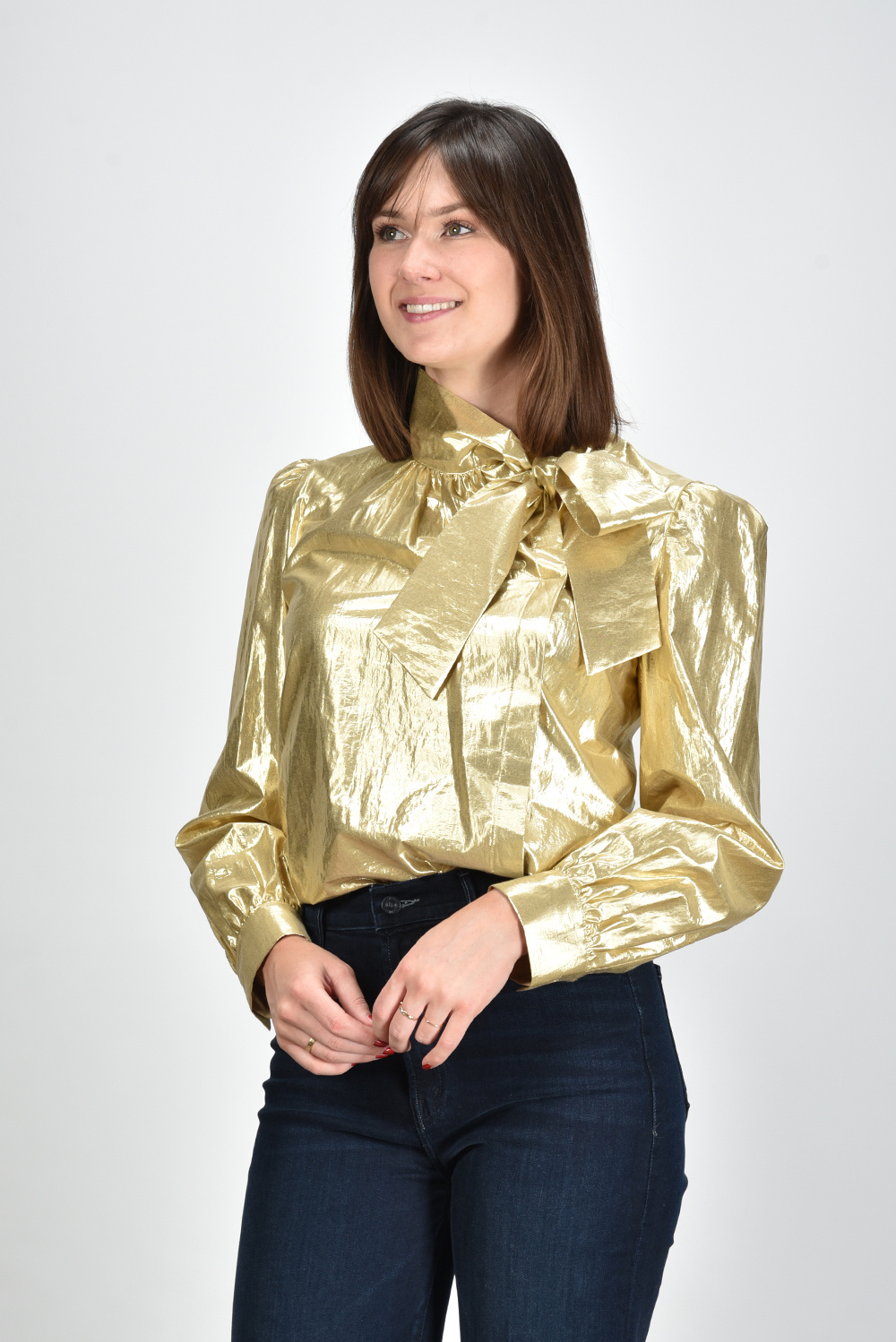 Max Mara Weekend blouse Olga 001 goud