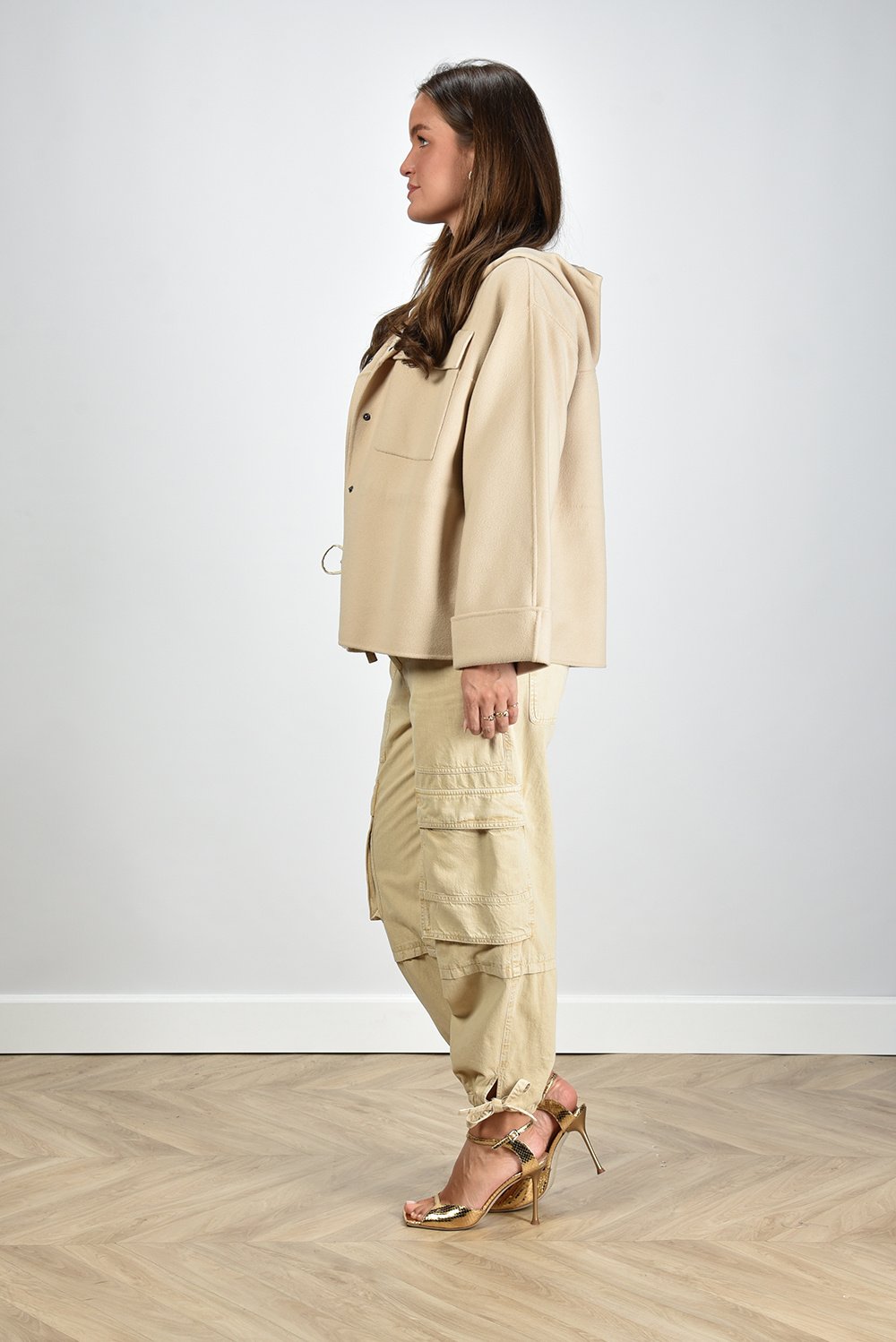 Weekend Max Mara coat Rango 031 beige - Marjon Snieders