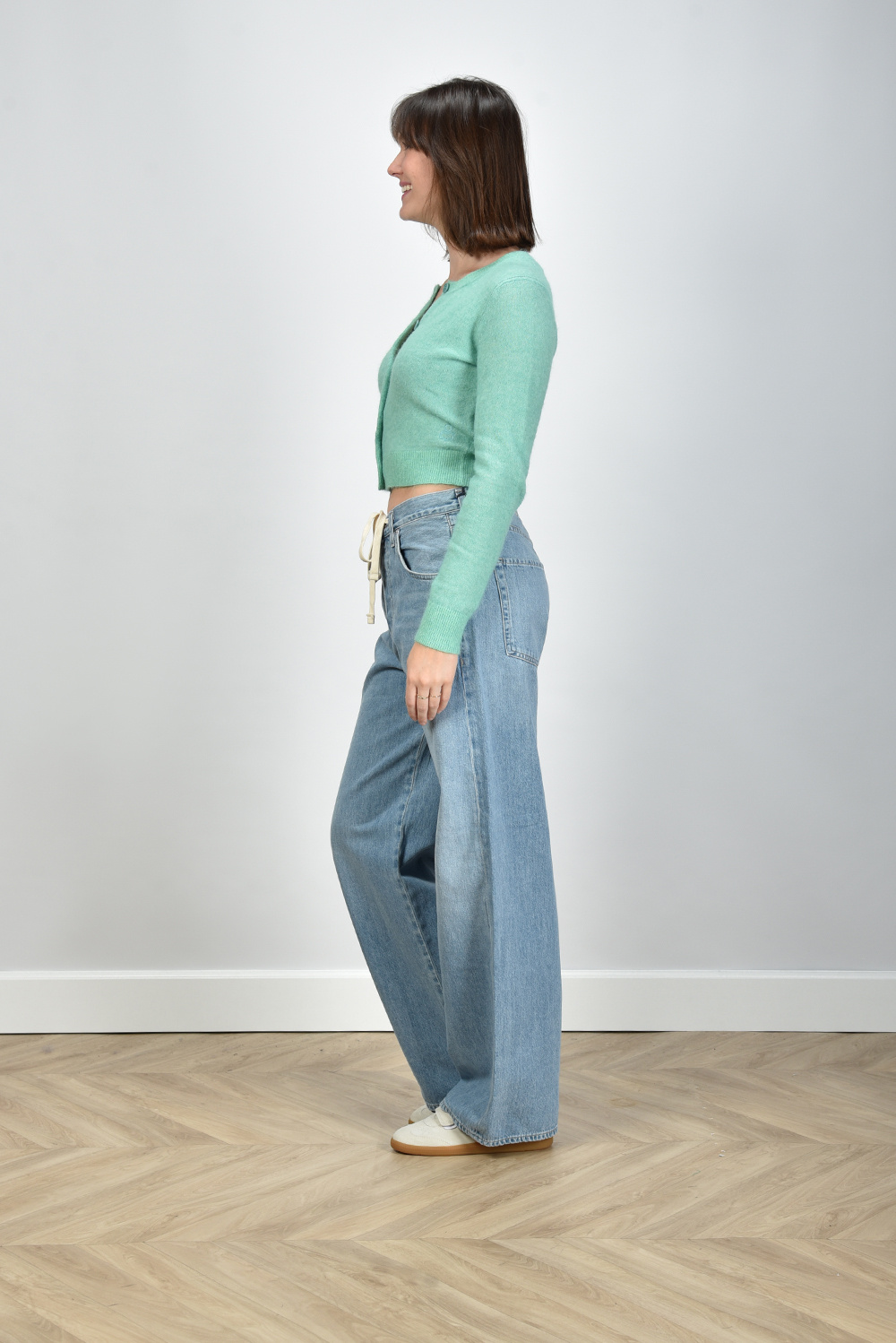 Brynn Drawstring Trouser in Blue Lace – Citizens of Humanity
