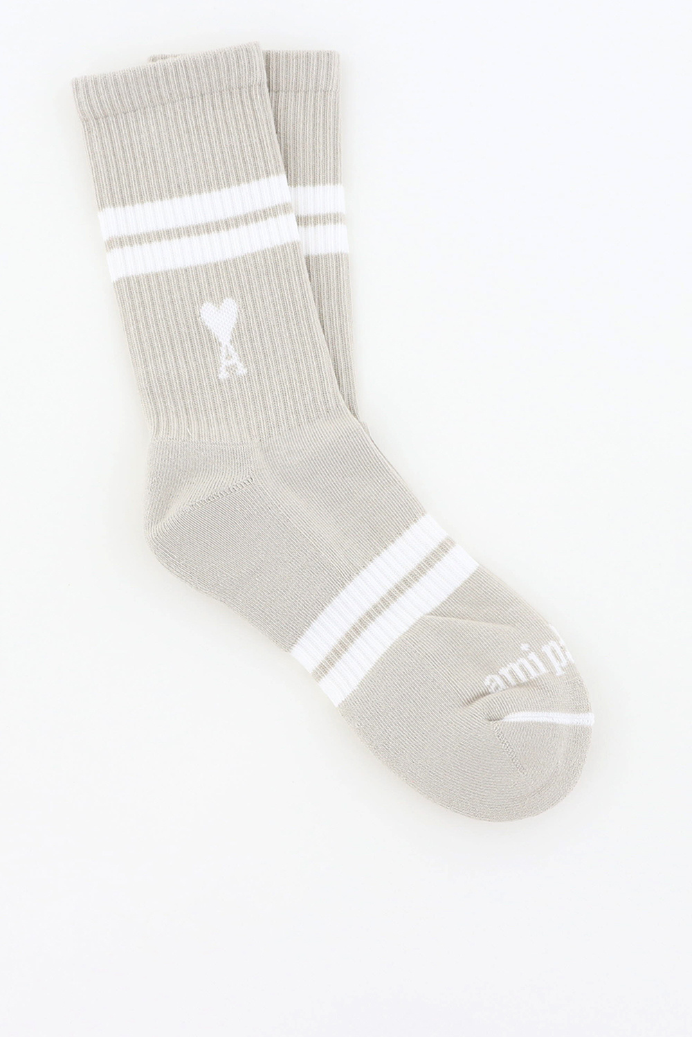 Ami Paris Unisex High Socks Green