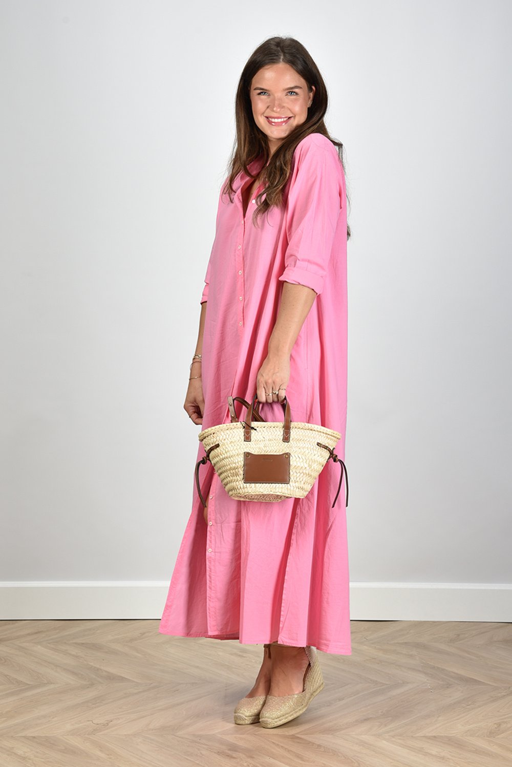 Xirena jurk Boden X4CTP003 roze