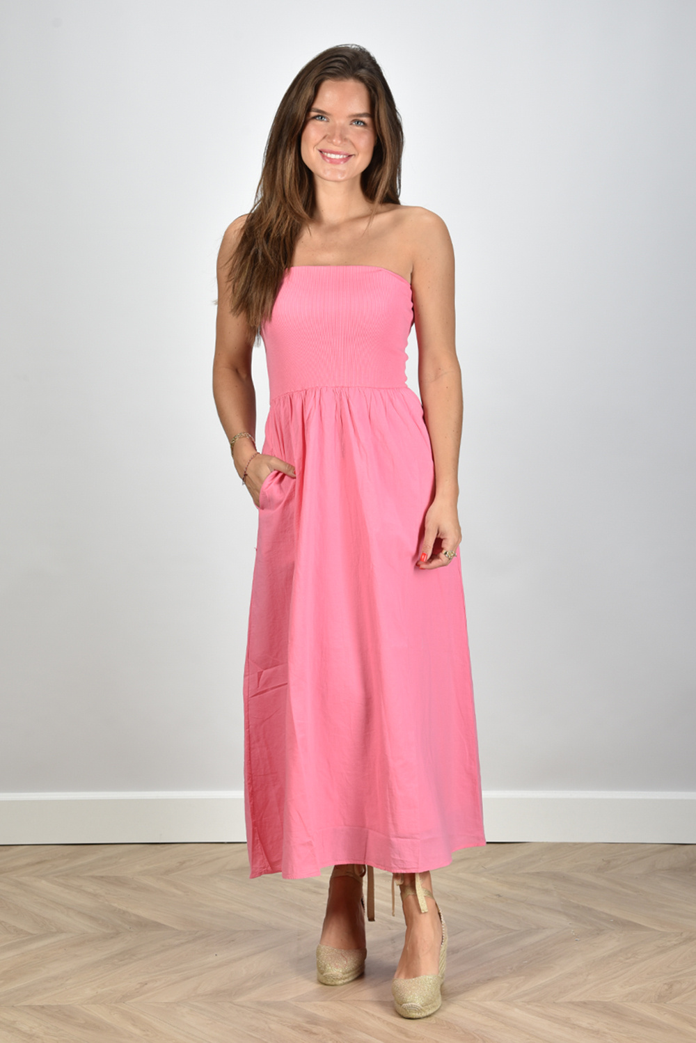 Xirena jurk Finnian X4CTP003 roze