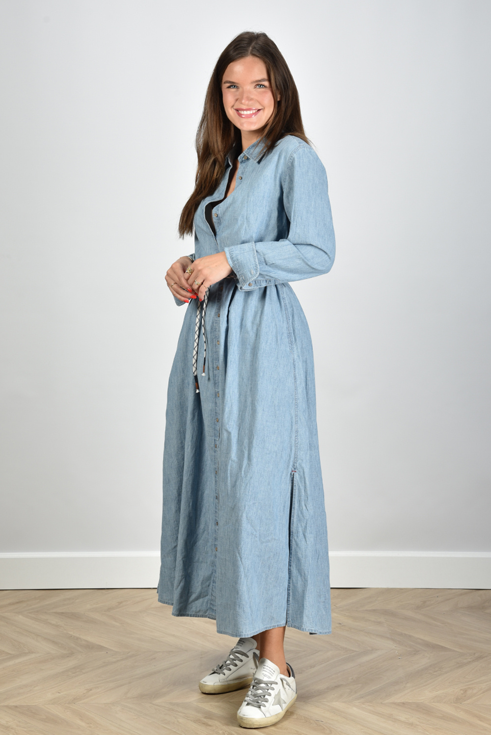 Xirena jurk Bowen X4CHM111 blauw
