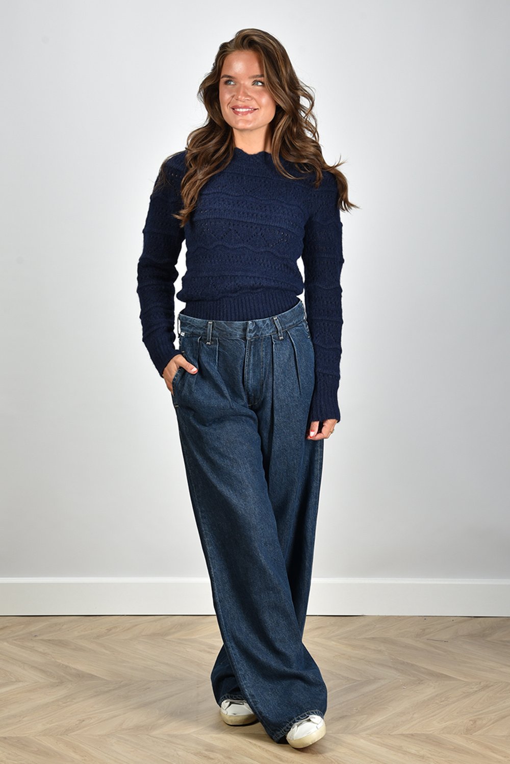 Citizens of Humanity jeans Petra wide leg 2160B-3028 blauw