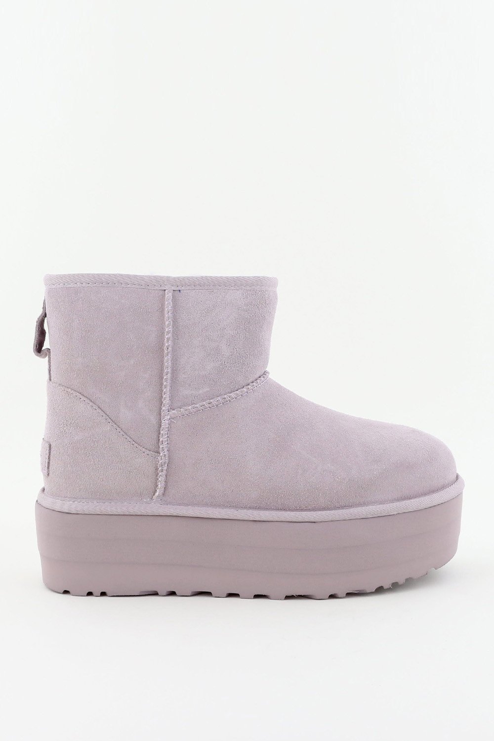 UGG enkellaarsjes Classic Mini Platform 1134991 pale smoke