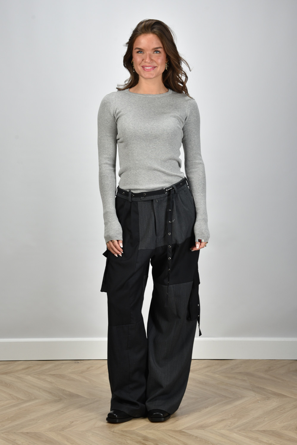 Extreme Cashmere top Eel 329 grey