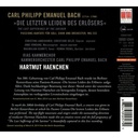 Berlin Classics C.P.E. Bach: Letzten Leiden Des ErlÃ¶sers