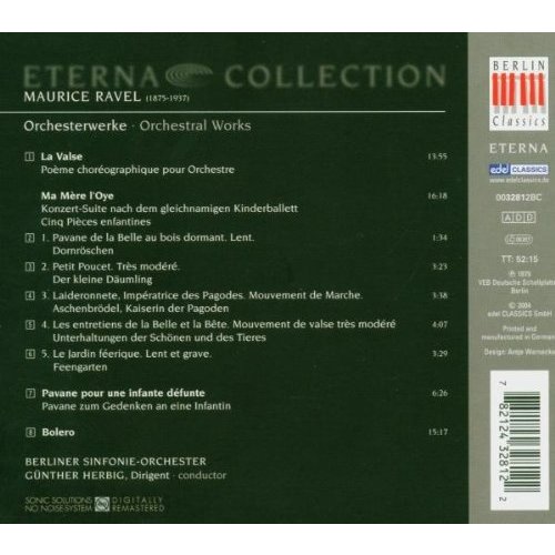 Berlin Classics Ravel: M.-Orchesterwerke