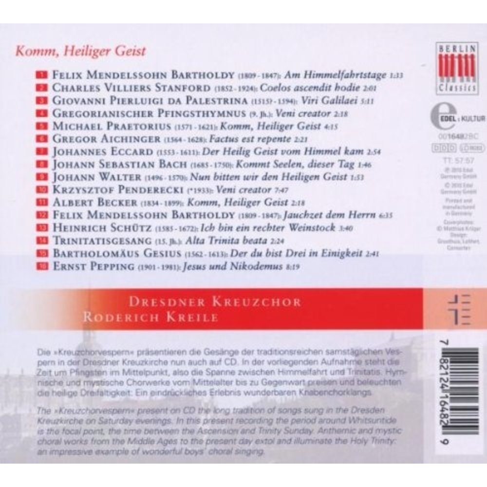 Berlin Classics Komm,Heiliger Geist
