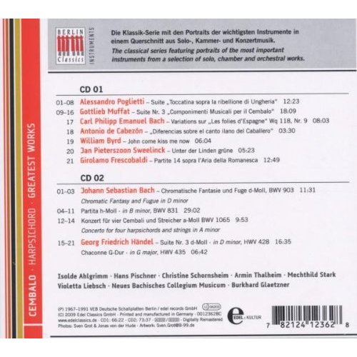 Berlin Classics Greatest Works-Cembalo (Harpsichord)