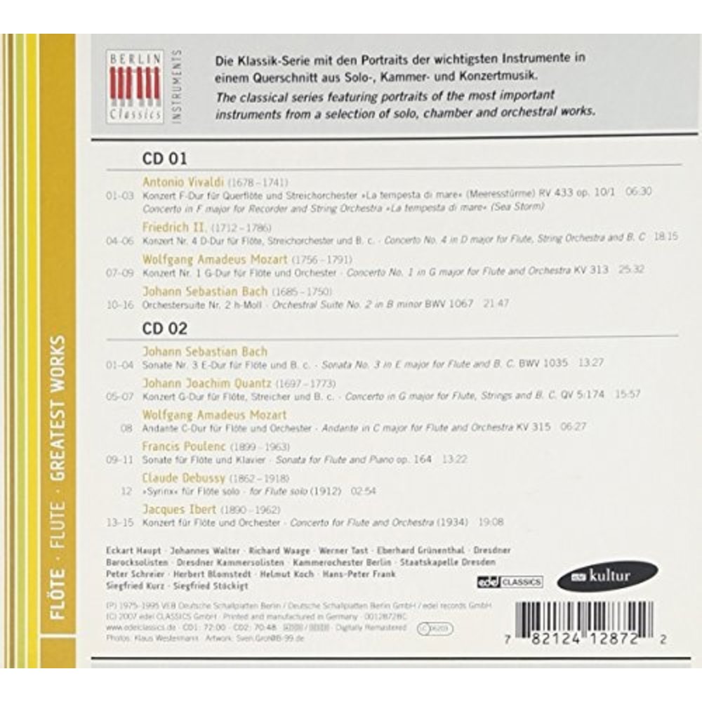Berlin Classics Greatest Works-Flöte (Flute)