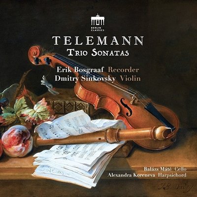 Telemann: Trio Sonatas - Erik Bosgraaf