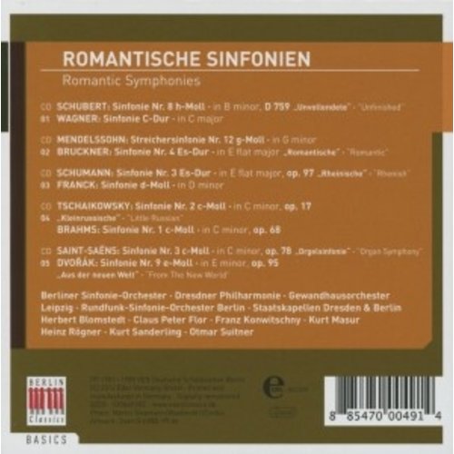 Berlin Classics Romantische Sinfonien