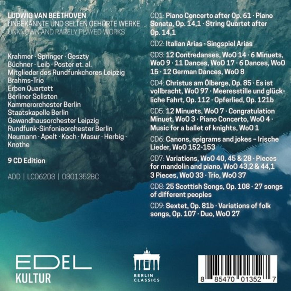 Berlin Classics Beethoven:unknown Beethoven