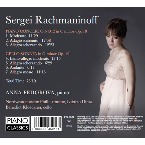 Piano Classics Rachmaninoff: Piano Concerto 2 - Anna Fedorova