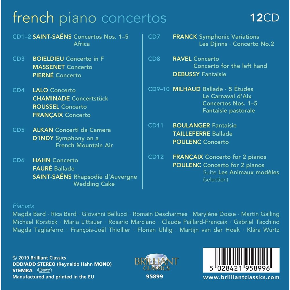 French Piano Concertos Klassiek.nl