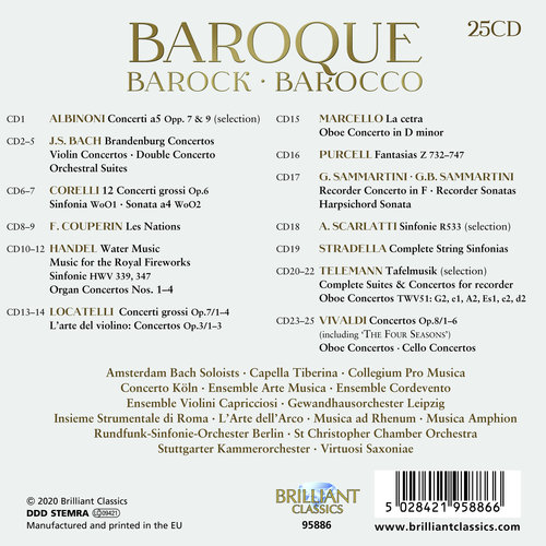 Brilliant Classics Baroque (25CD)