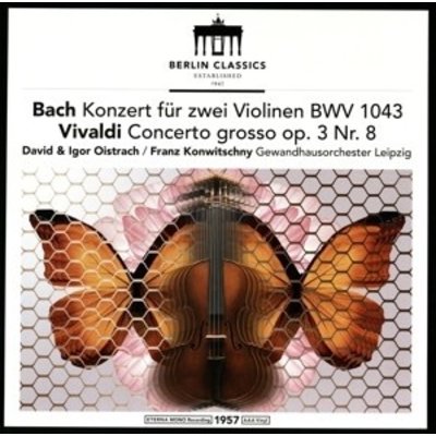 Bach & Vivaldi: Violinkonzerte - Oistrach (LP)