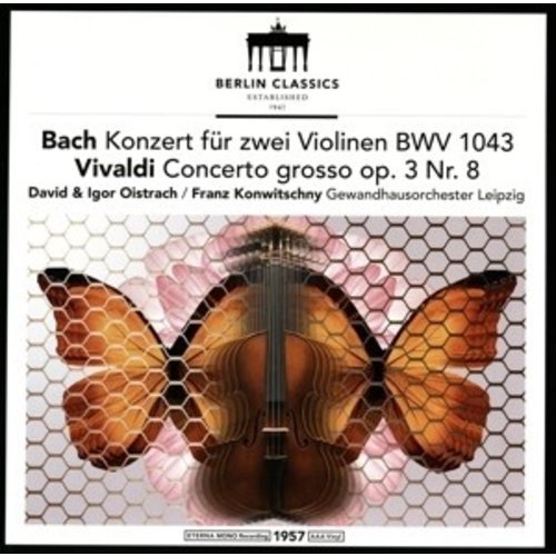 Berlin Classics Bach & Vivaldi: Violinkonzerte - Oistrach (LP)