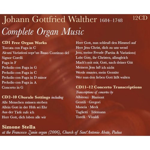 Brilliant Classics Walther: Complete Organ Music