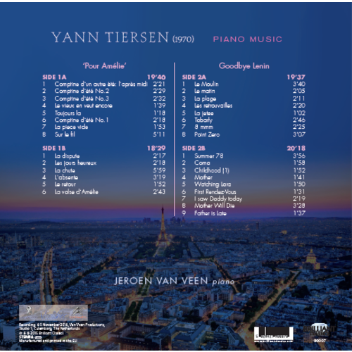 Brilliant Classics Tiersen: Piano Music (2LP)