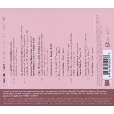 The Voice of the Clarinet; Sharon Kam