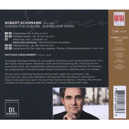 Berlin Classics Schubert: Scenen; Matthias Kirschnereit