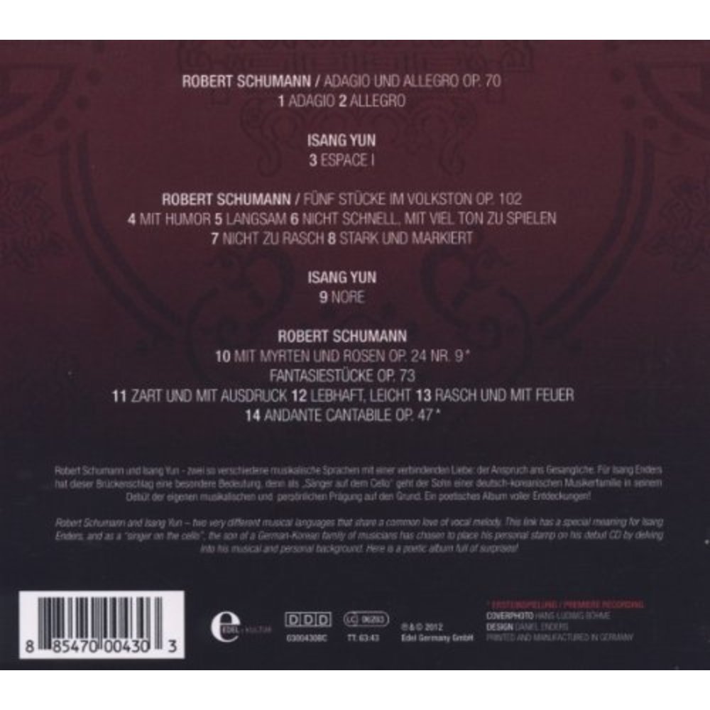 Berlin Classics Mit Myrten Und Rosen; Isang Enders