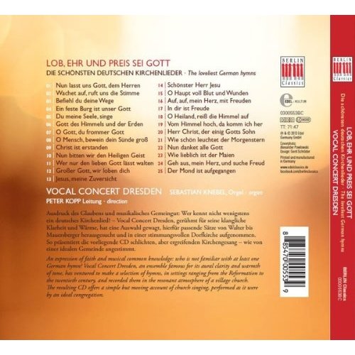 Berlin Classics Lob, Ehr und Preis sei Gott, The Loveliest German Hymns