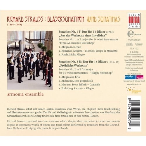 Berlin Classics R. Strauss: Wind Sonatas