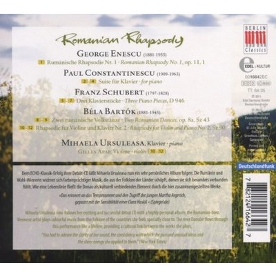 Romanian Rhapsody, Mihaela Ursuleasa