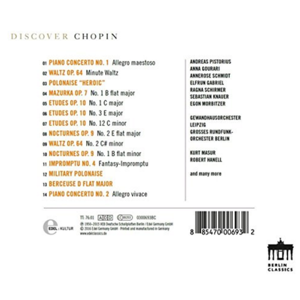 Berlin Classics Discover Chopin