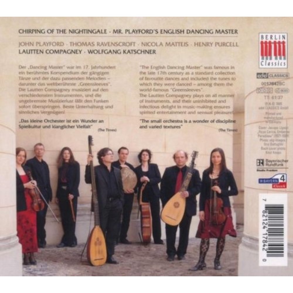 Berlin Classics Playford & Ravenscroft & Matteis: Chirping Of The Nightingale